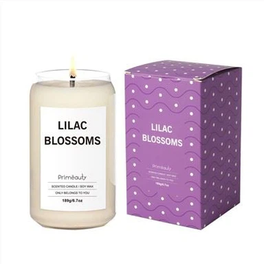 Велика лавандова свічка