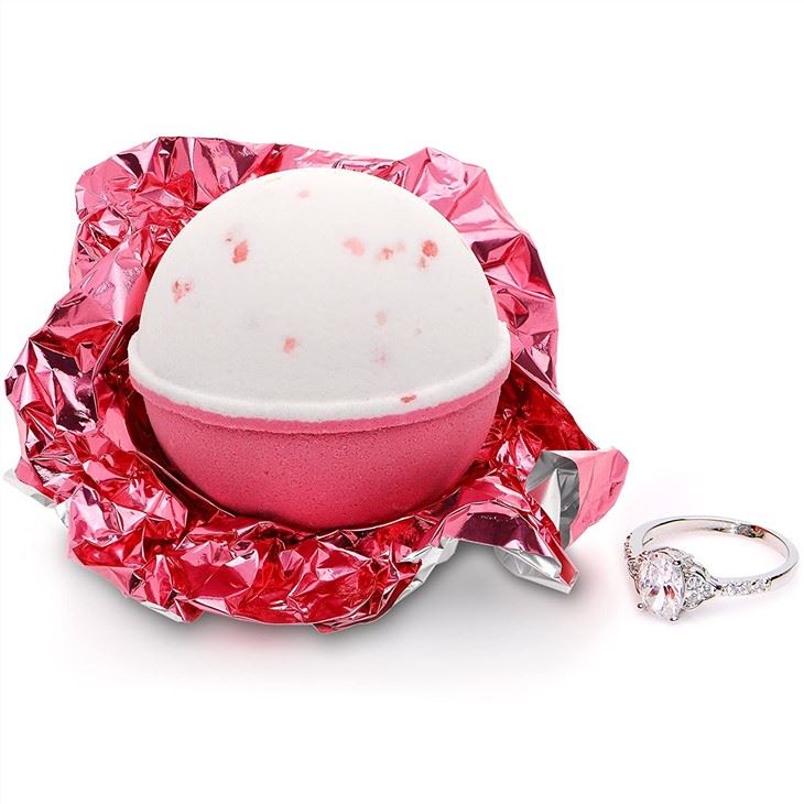 bath bombs with rings